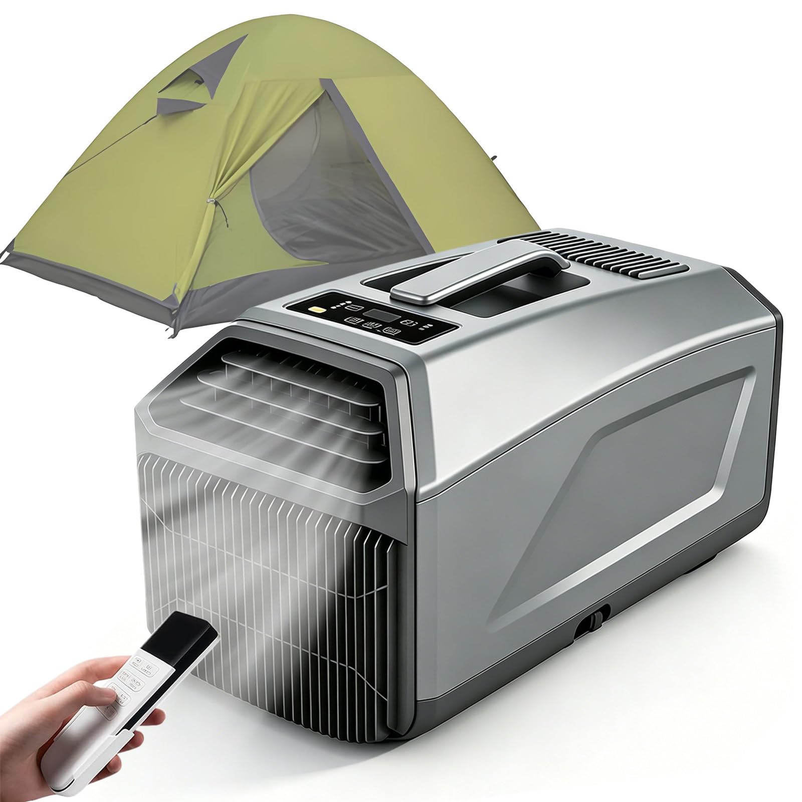 Lunauemaya 220V AC Portable Cooling Air Conditioner for Tent & Cab 5100BTU