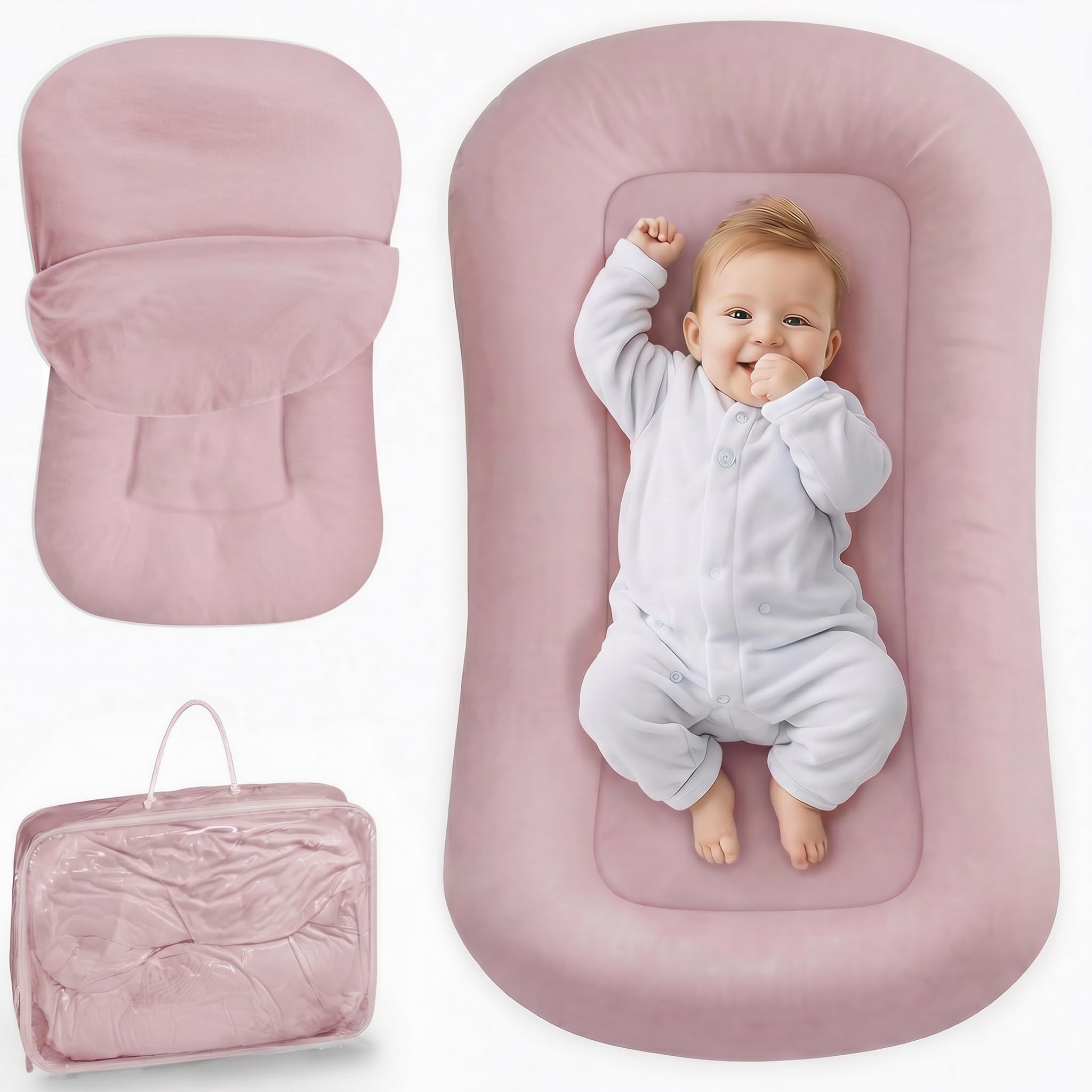 Infant Support Cushion Dustypink