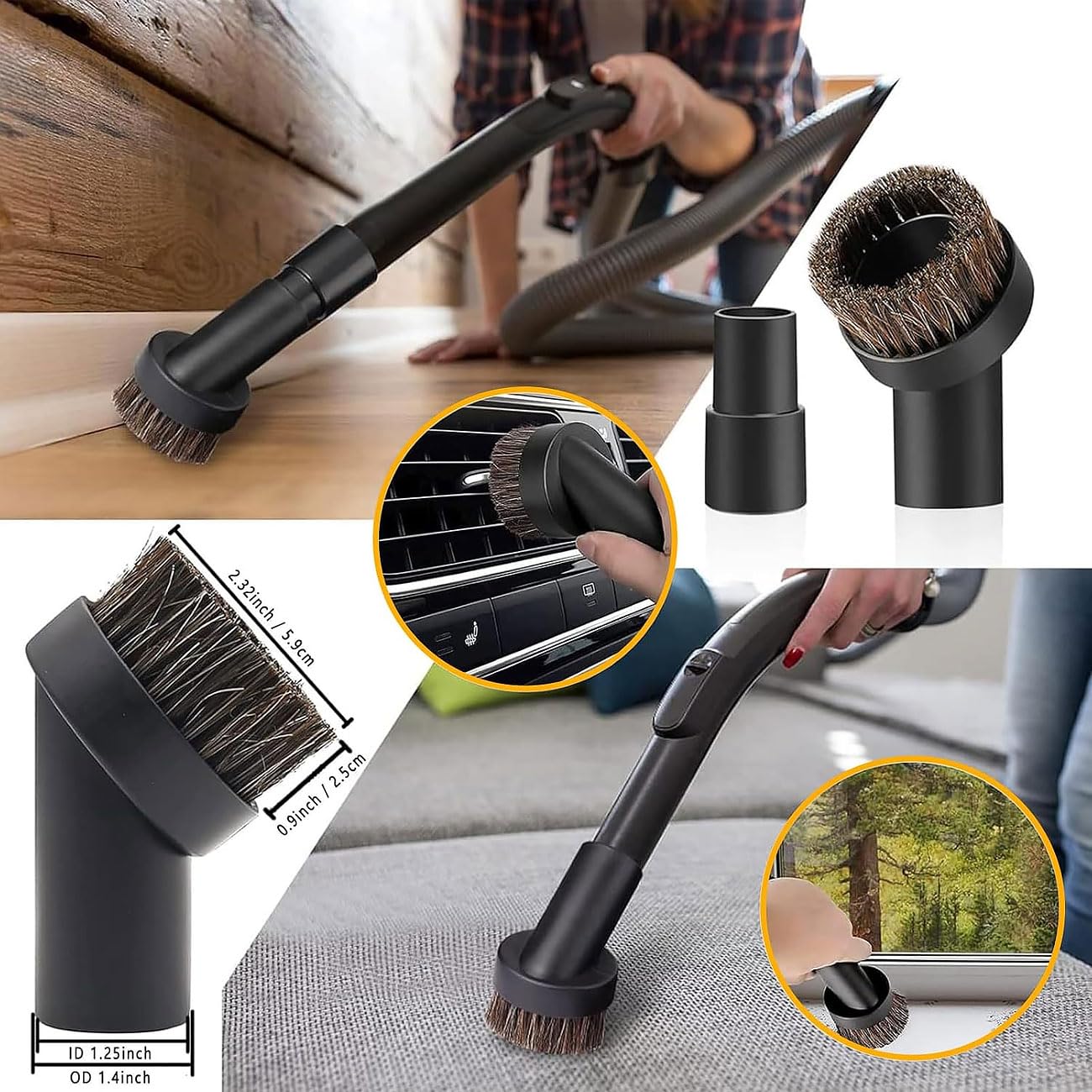 Zestaw końcówek próżniowych do Hoover MaxLife Pro Pet 2019-2026