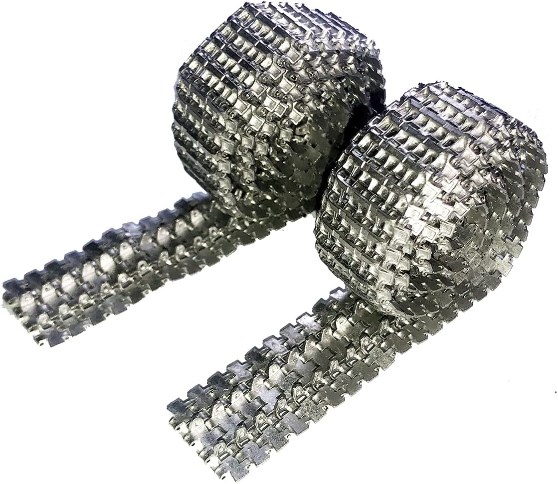 1/35 Assembled Workable Metal Track Links Set for German Panther Panzer V Tank Early Model Kit