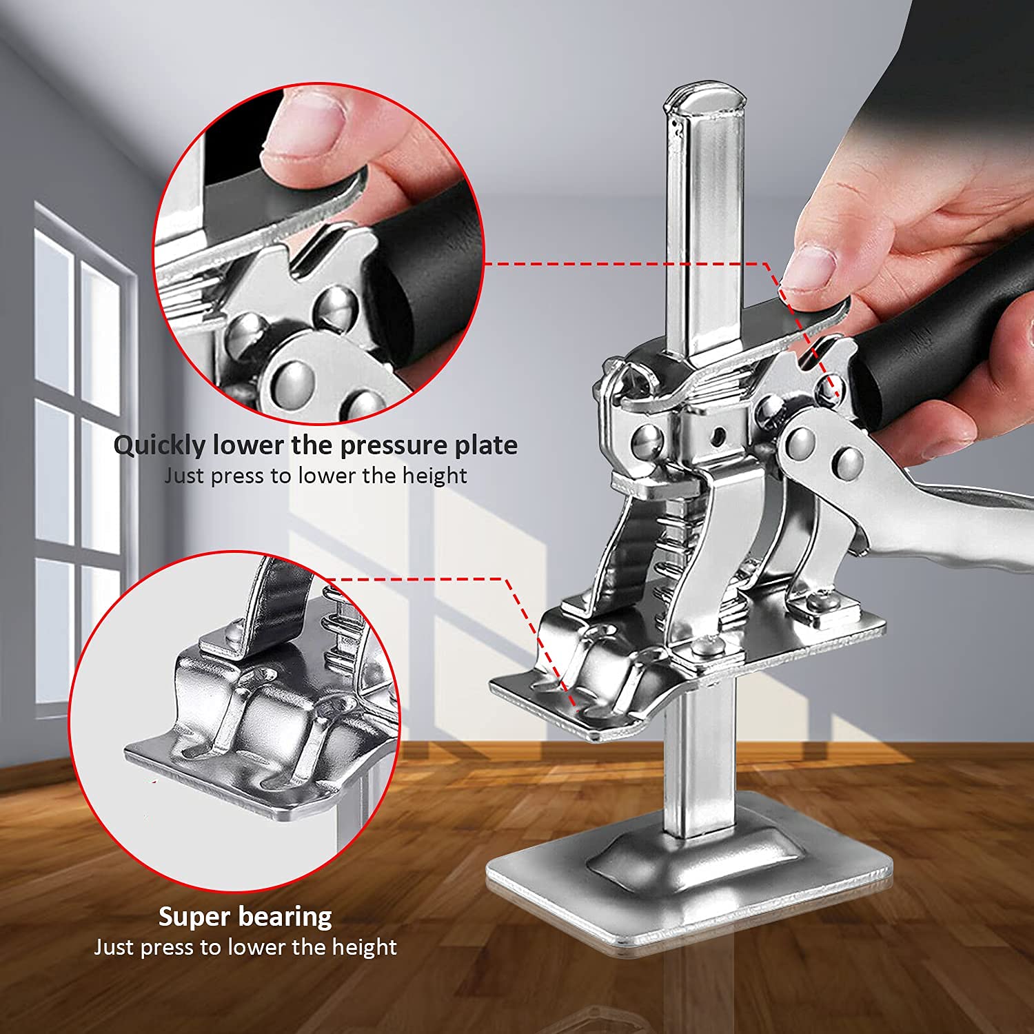 Comistack Door Lifter tool,Furniture Jack,Laborsaving Arm Jack
