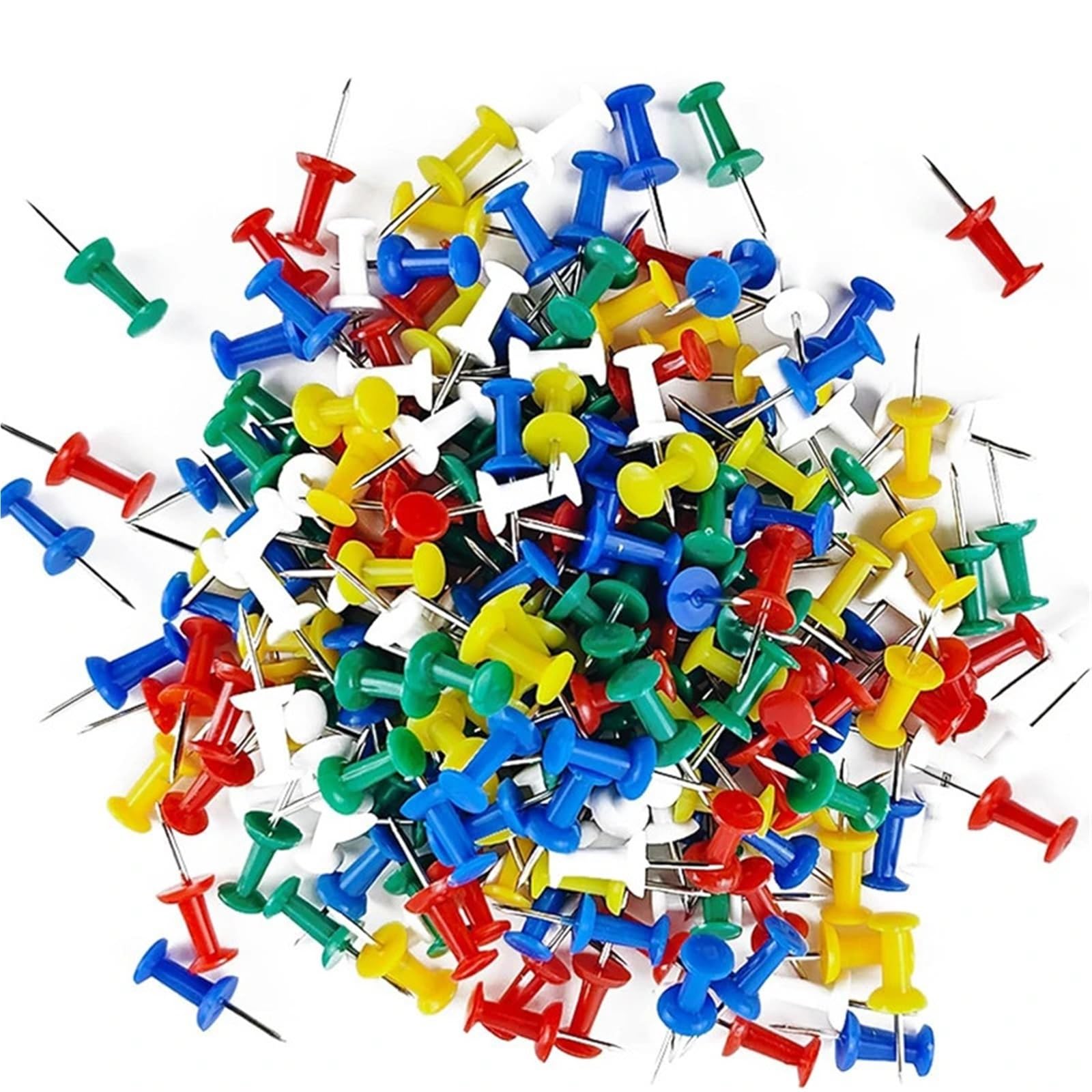 Push Pins 50Pcs Mini Colored Pushpin Thumbtacks