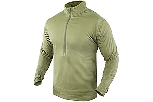 Condor Waffle Top: Base II Zip Pullover