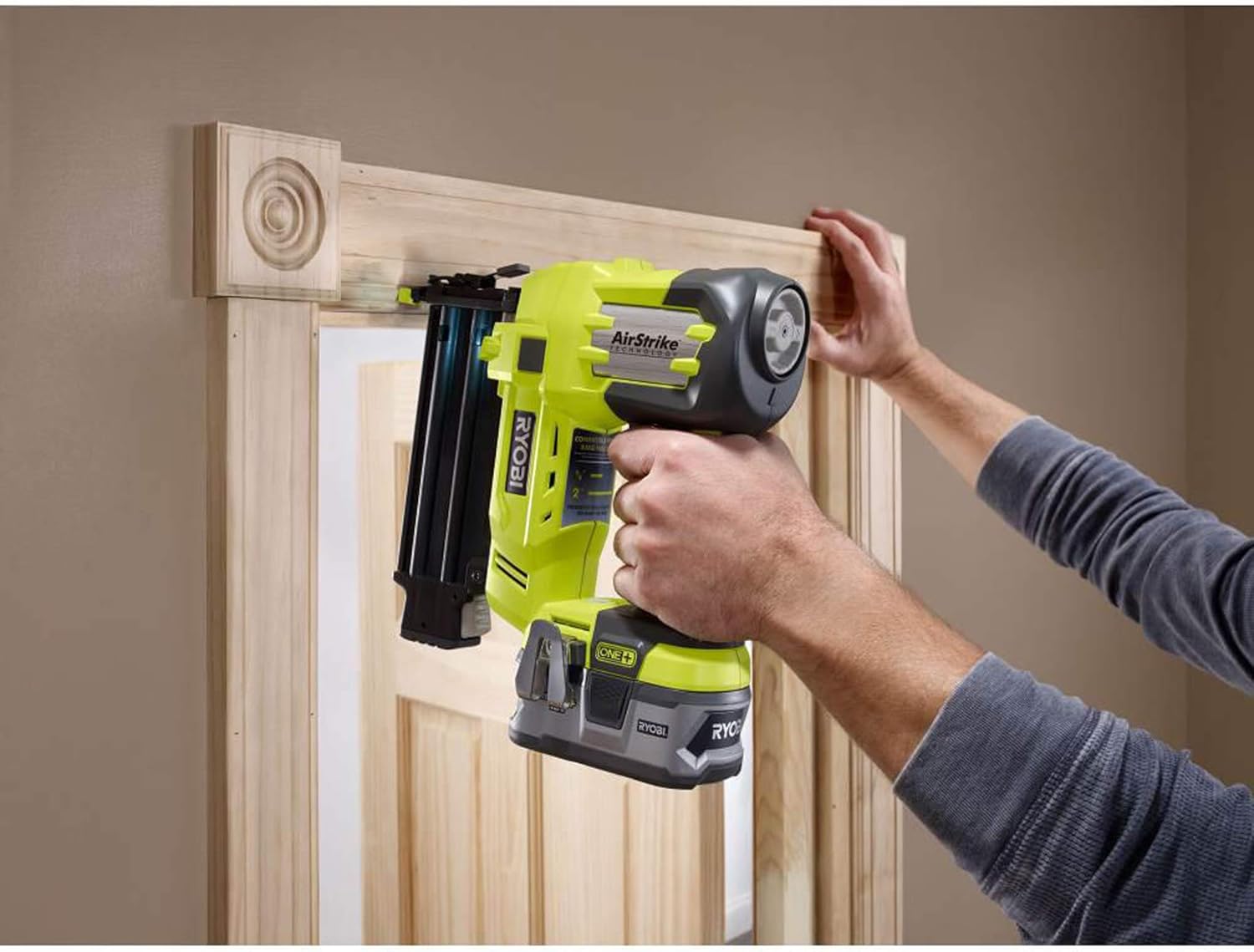 Featured Product Ryobi P854 ONE Plus 18V Cordless Lithium-Ion 2 in. Brad Nailer Kit (One Battery & Charger included) Lowest Price Ryobi P854 ONE Plus 18V Cordless Lithium-Ion 2 in. Brad Nailer Kit (One Battery & Charger included)