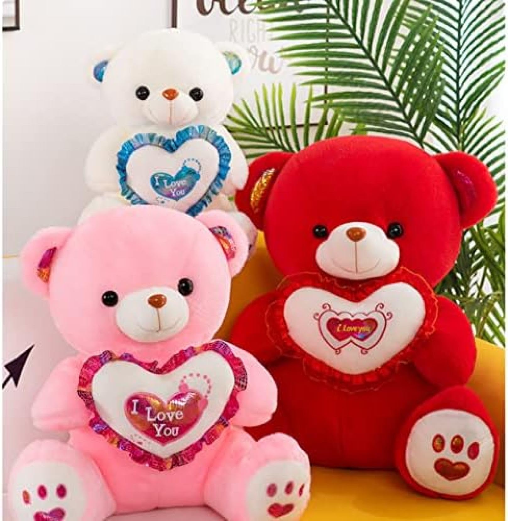 Amazon.co.jp: くま 熊 レッド/赤 クマのぬいぐるみ 大きい ぬいぐるみ