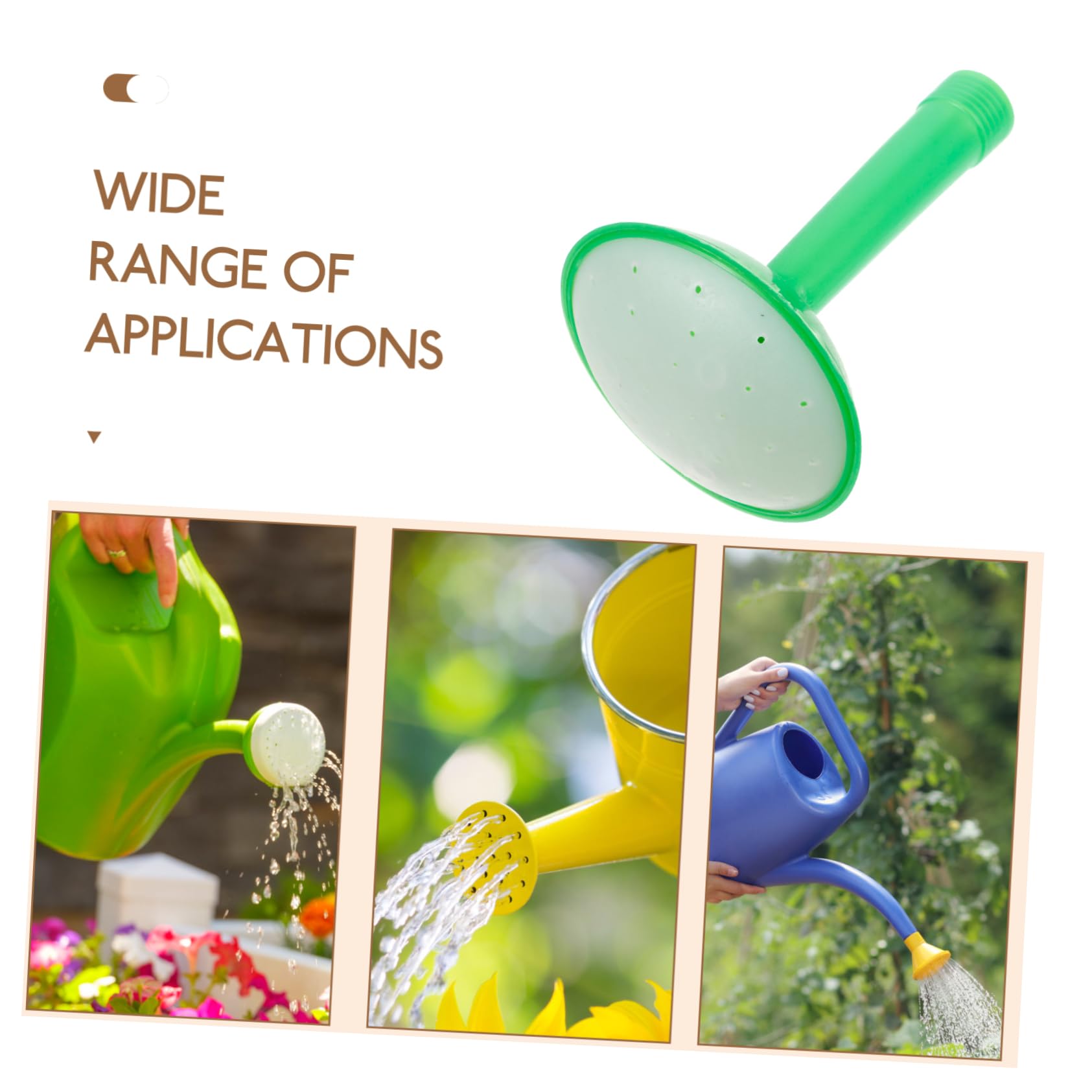 KONTONTY Spray Head for Water Bottle 3pcs Watering Bottle Sprinkler Nozzles for Watering Cans