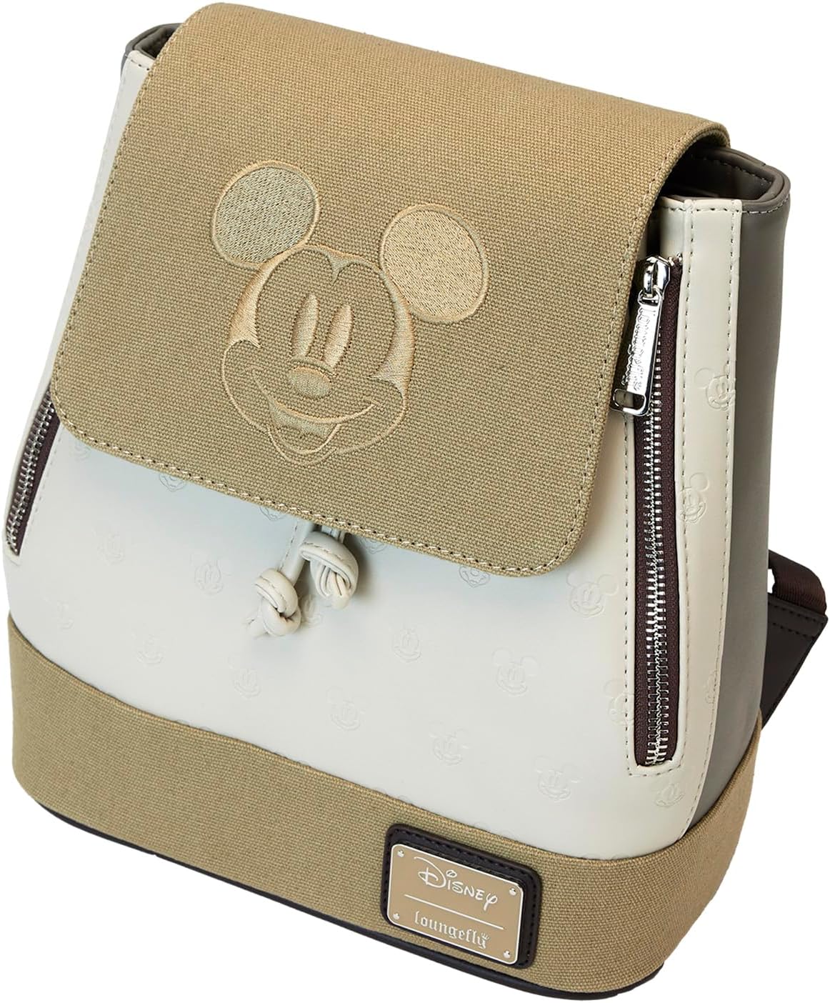 Loungefly Disney Mickey and Friends Canvas Mini Backpack - Image 3
