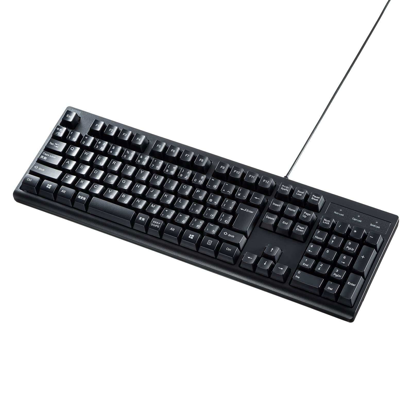 Amazon.co.jp: サンワサプライ キーボード 有線USB接続 抗菌・防水
