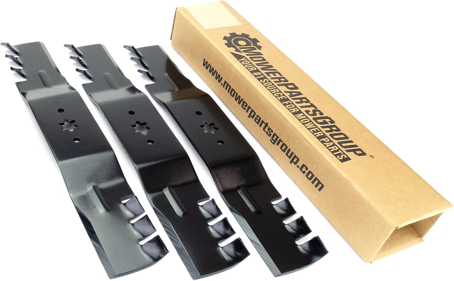 MowerPartsGroup (3) Mulching Blades Compatible with Cub