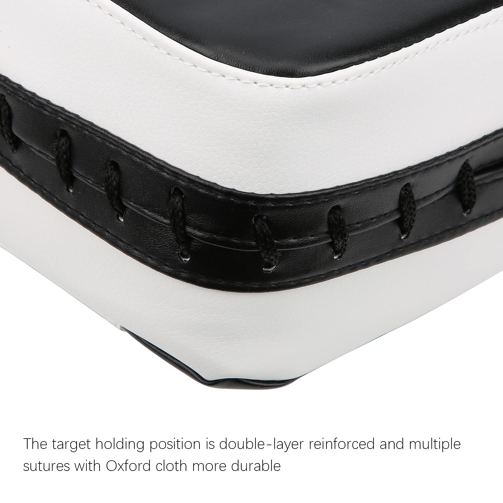HERCHR Pad per Muay Thai, Pad per Blocchi di Basket, Pad per calci di Arti Marziali, Pad per Allenamento per Colpi di Boxe, Attrezzatura per Allenamento per Kick Boxing, 19,7 x 11,8 x
