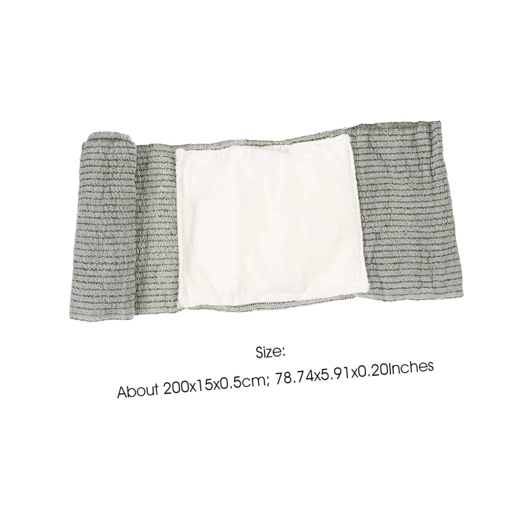 COLLBATH 200x15cm Hemostatic Bandage for Large Wounds Emergency First Aid Training Compression Disposable Sports Outdoor Use