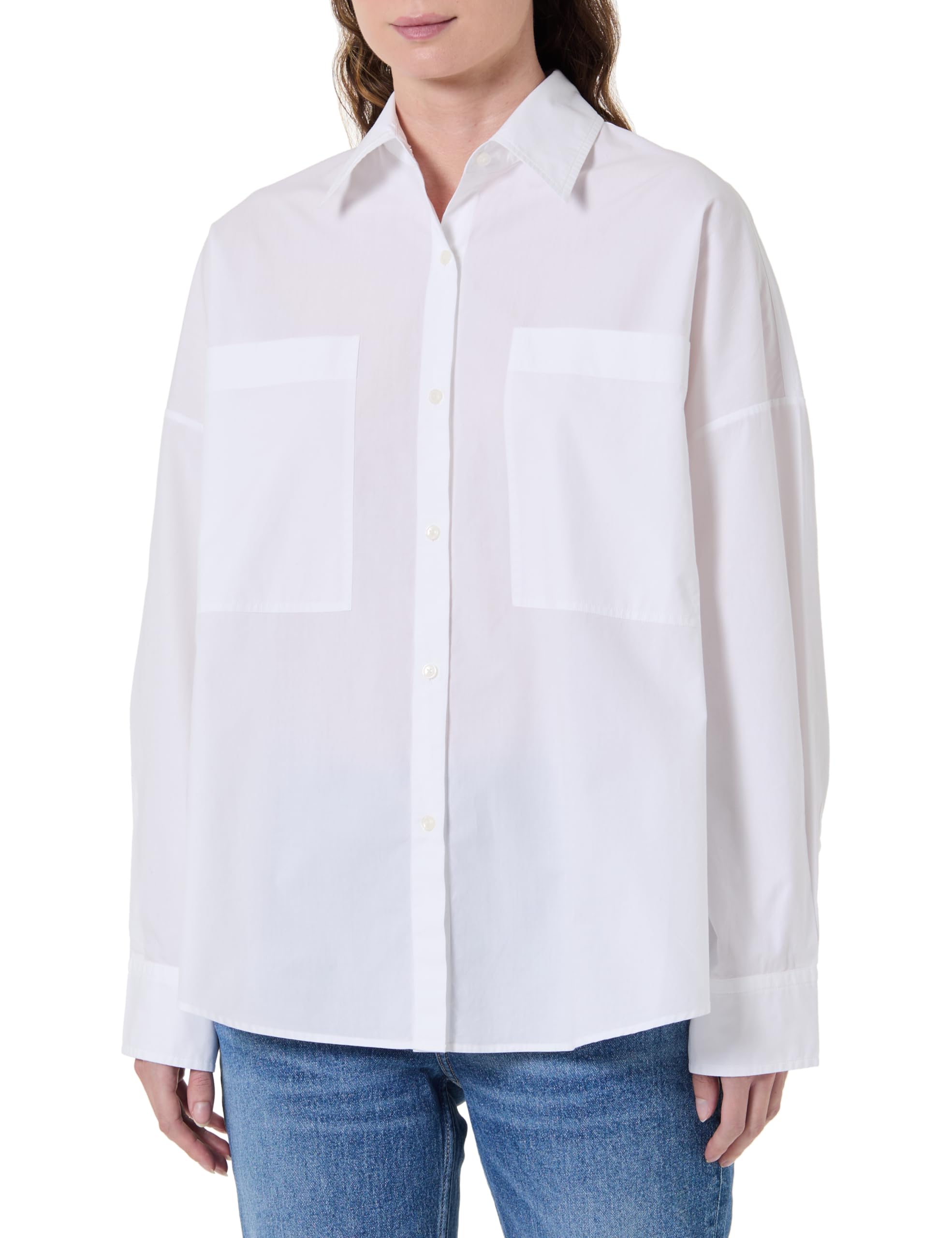 HUGO Women's Edafnena_b Blouse, Open Miscellaneous, 36