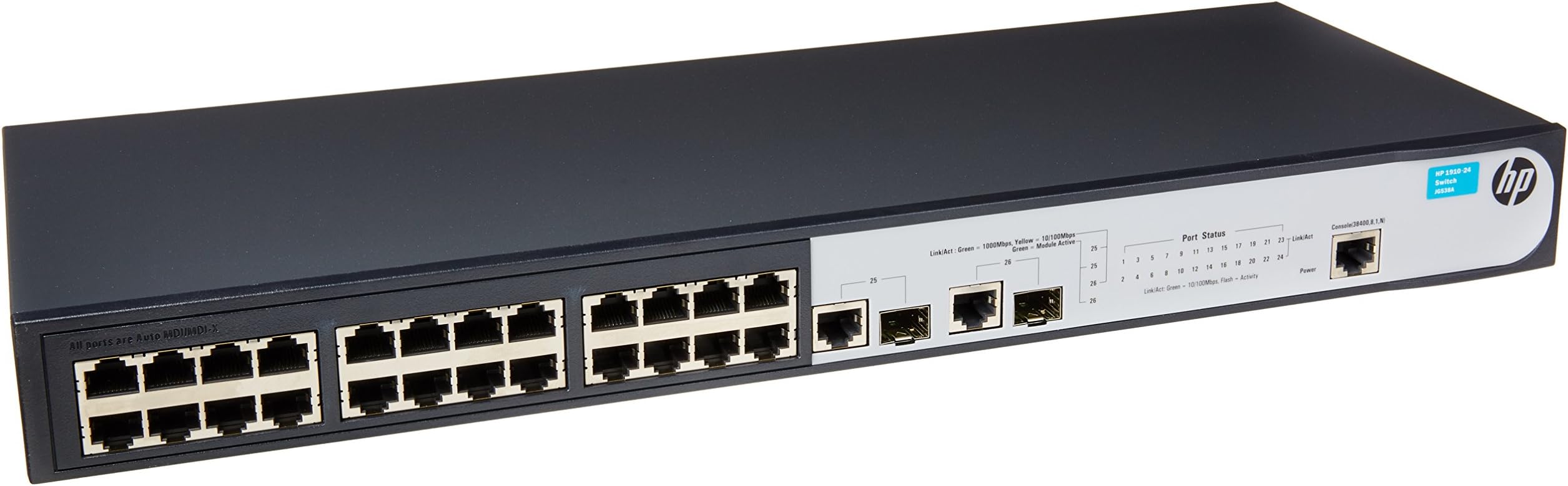 HP 24-Port L3 Managed Switch (JG538A#ABA)