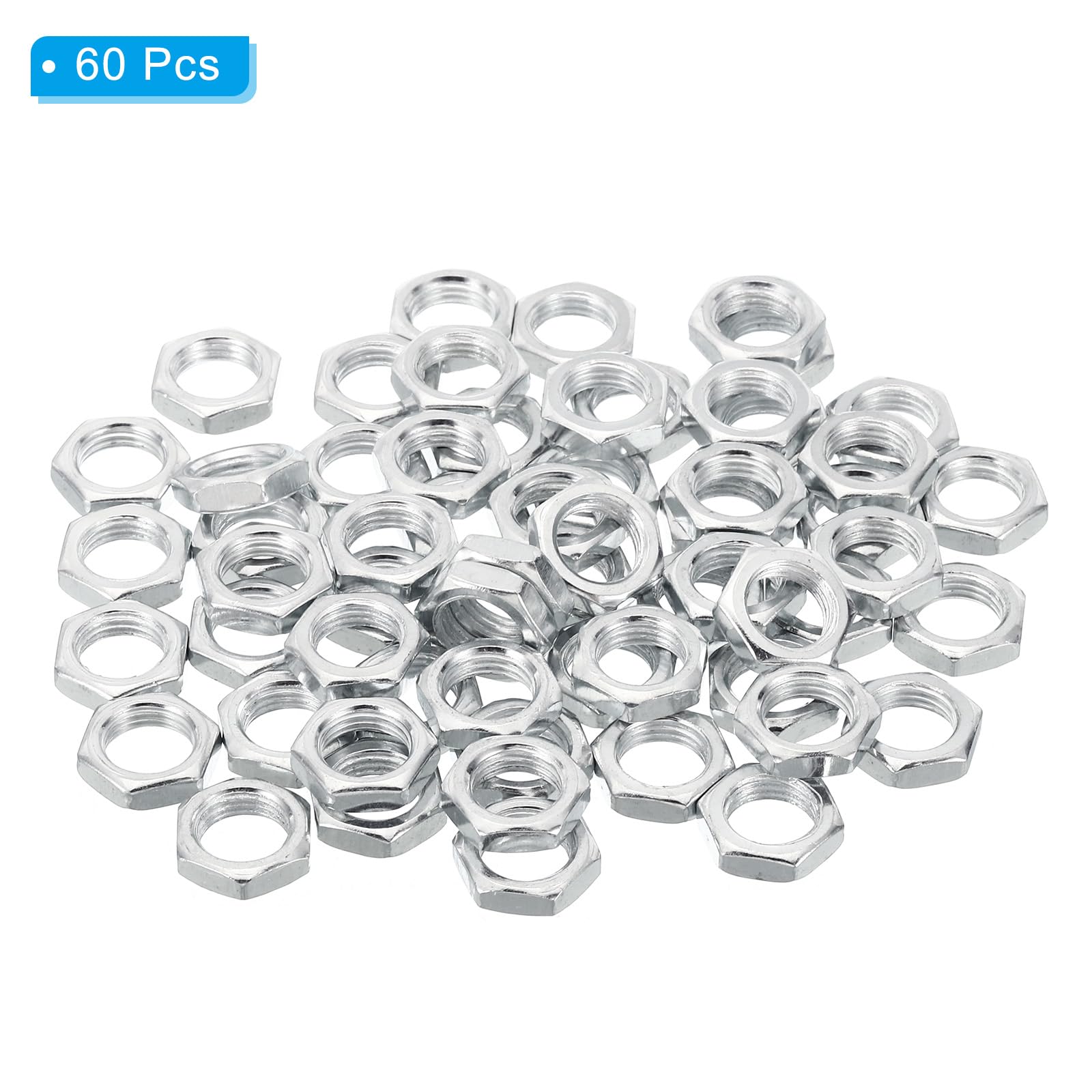 PATIKIL M10x1.0 Steel Hex Nuts - Image 3