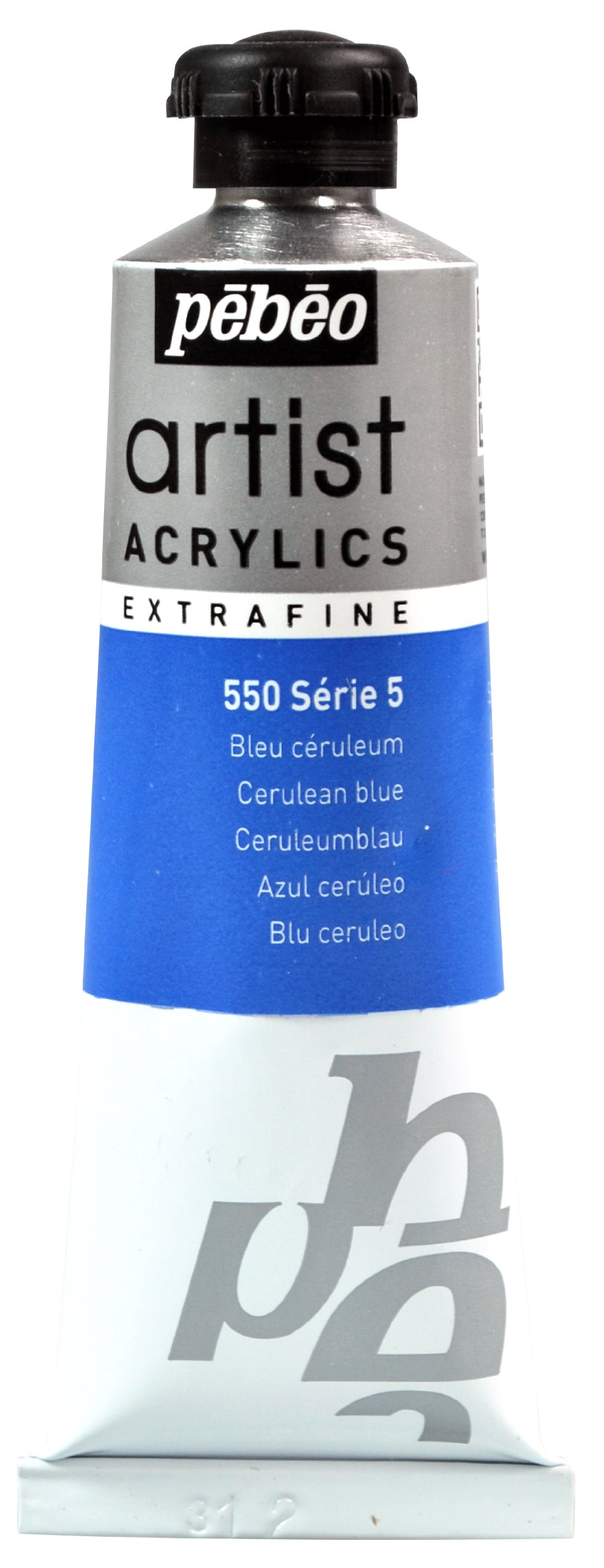 PEBEO 37 ml Artist Acrylics, Cerulean Blue