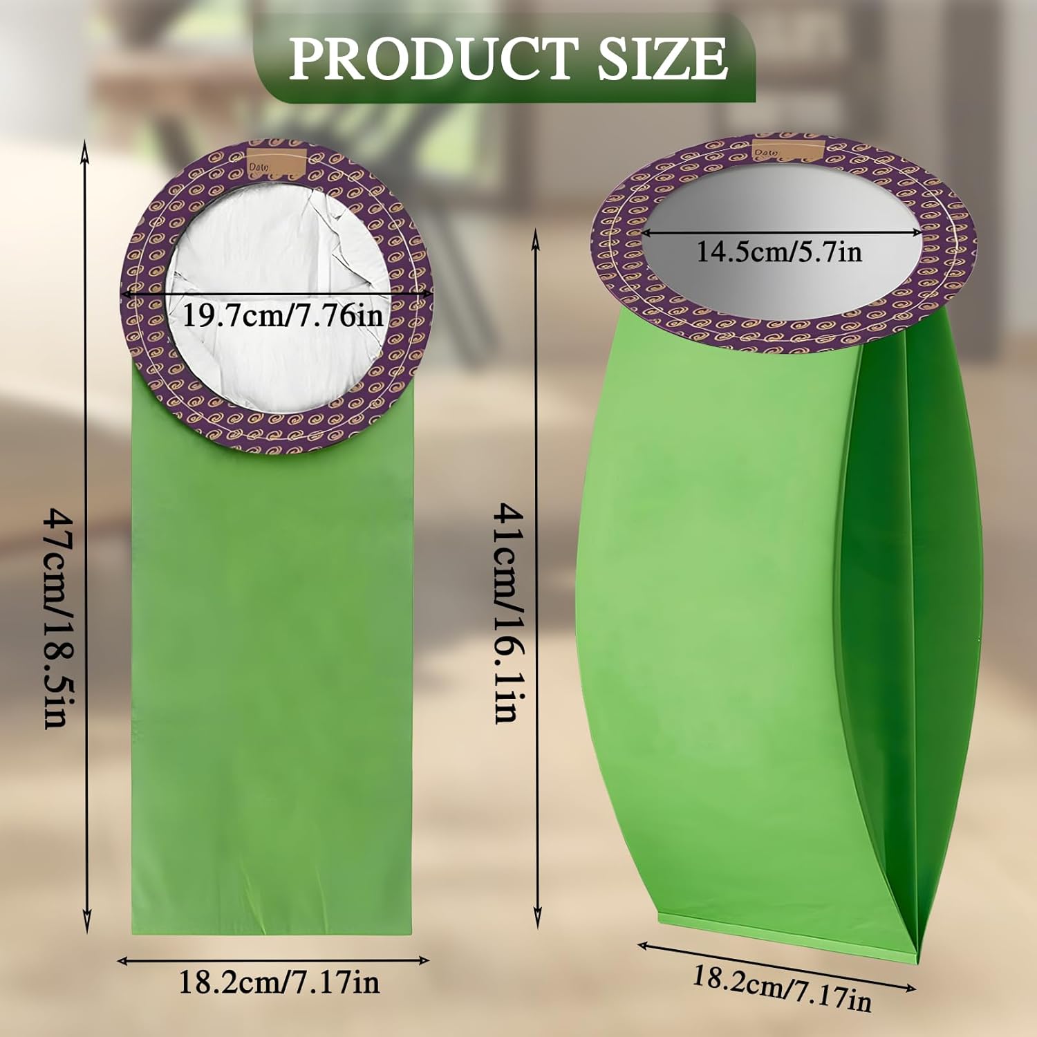 30 Pack 100331 Vacuum Bags Replacement Compatible with ProTeam 10 QT Backpack Vacuum Cleaner, for Coachvac, Super Coachvac, Megavac, Upgraded Vacuum Filters with Open Circular Collar (30 Pack)