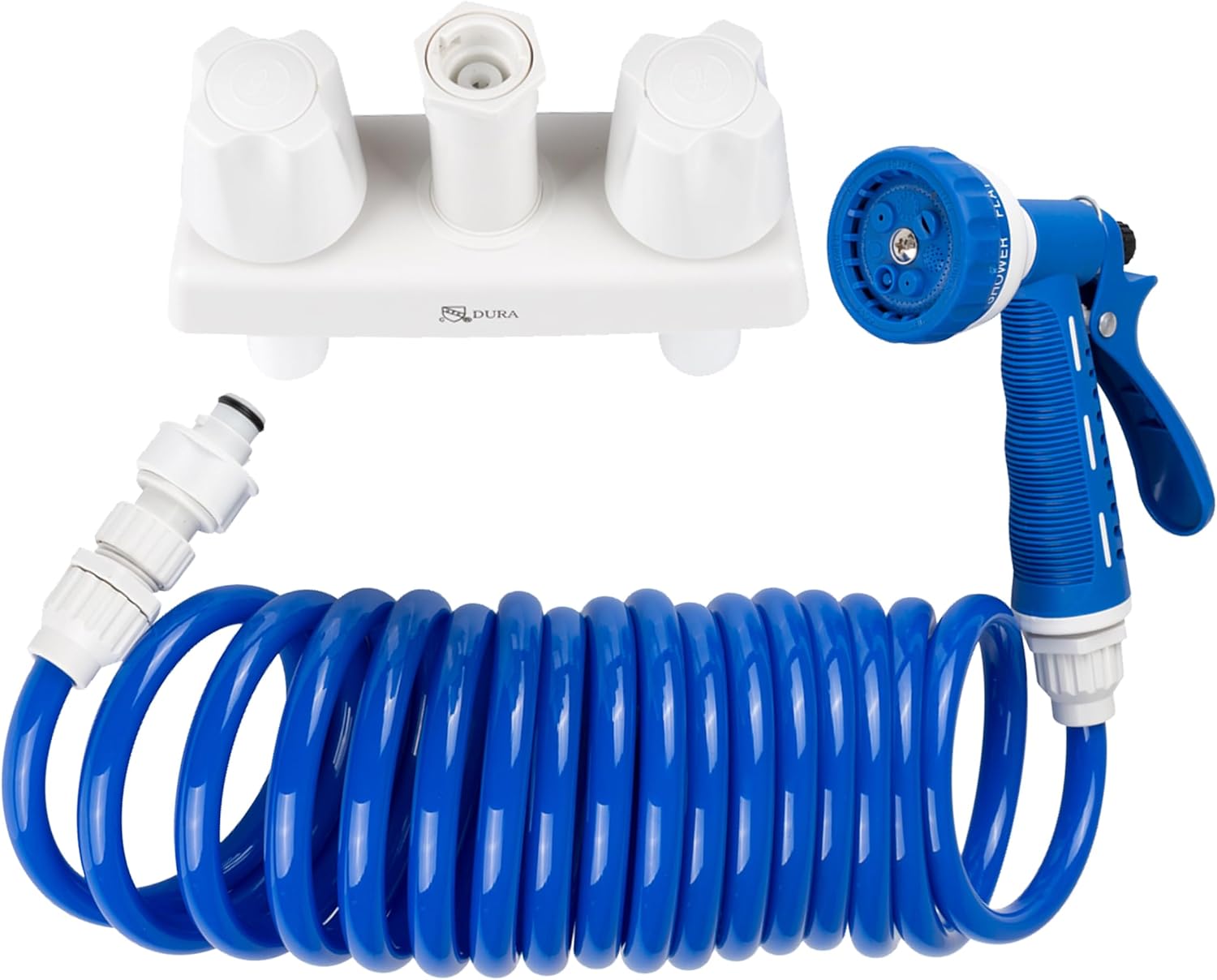 Llave Dura RV para exterior con sistema Quick Connect Spray