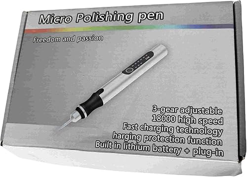 Miniatura 6 de Kit de bolígrafo de grabado recargable - Herramienta de grabado inalámbrica con 3 hojas de sierra para joyas, metal, madera, vidrio, piedra y