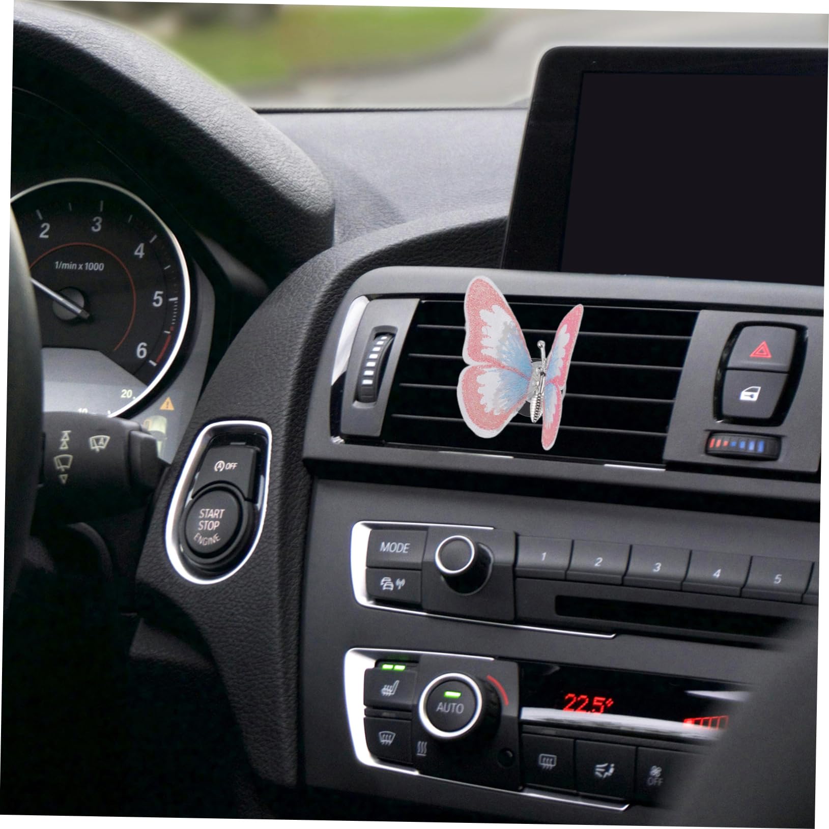 18stücke Auto Lüftung Clips Im Schmetterlingsdesign Süße Clips Für Auto-innenraum Dekoration Und Frischen Duft Farben Erhältlich
