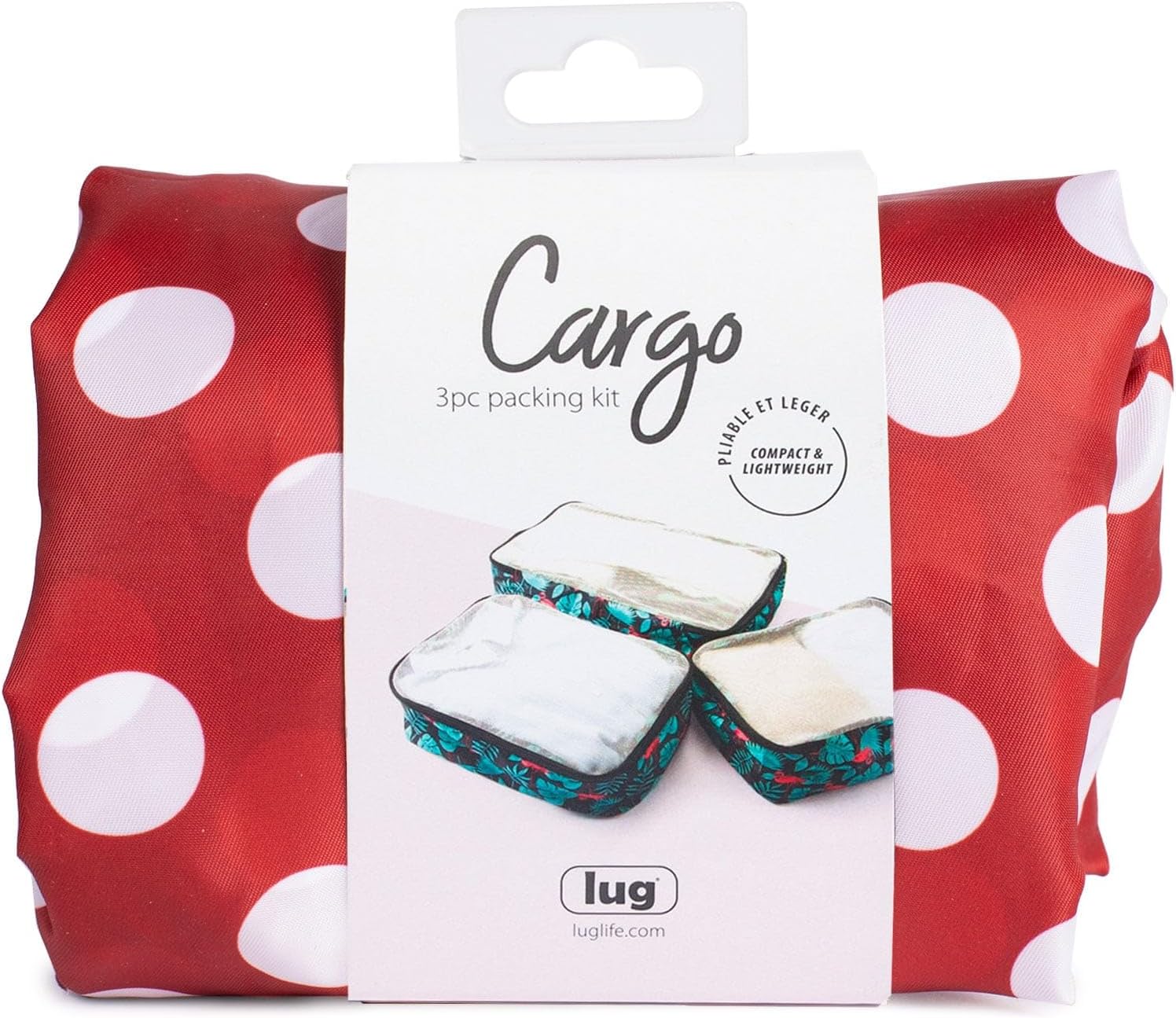 Cargo 3pc Packing Cubes, WALNUT BROWN