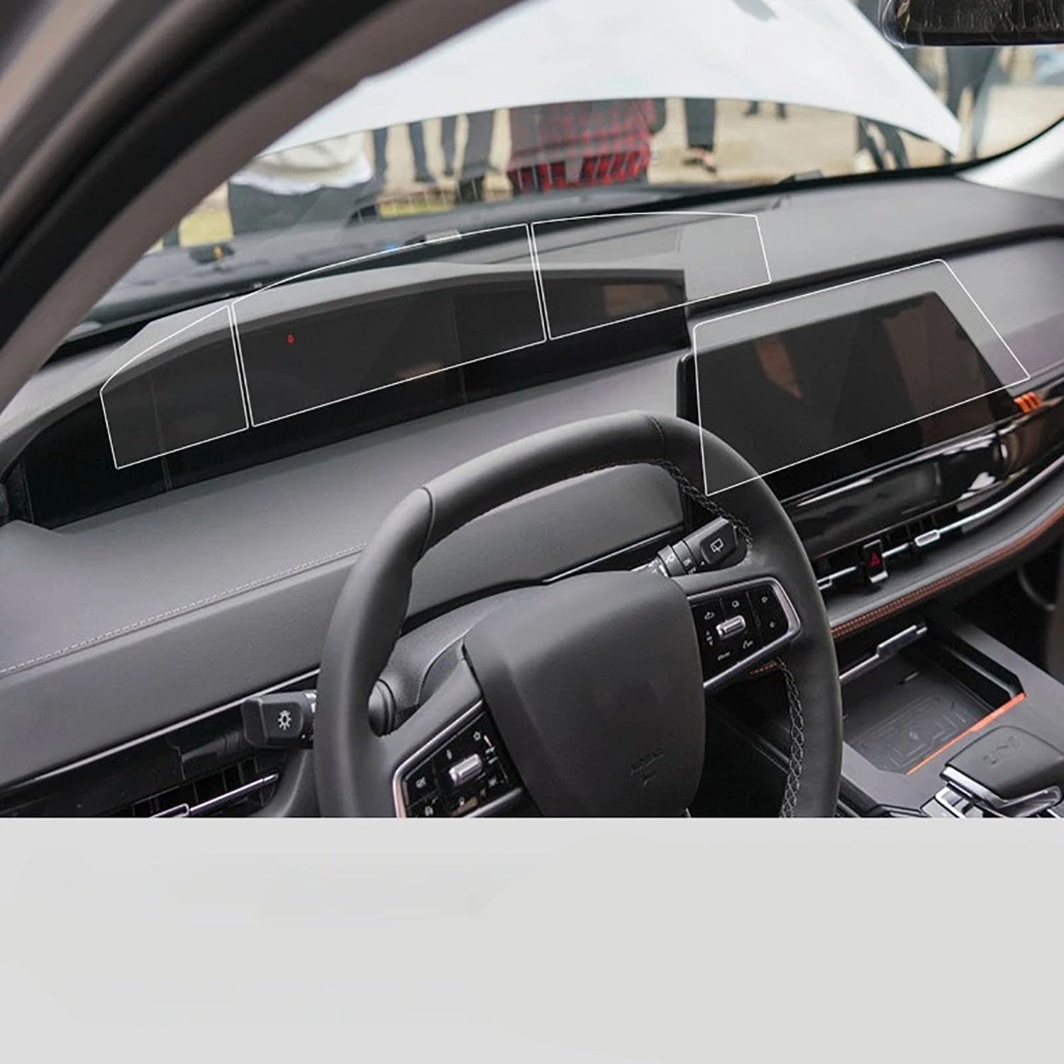 Film TPU Changan UNI K 2022 protection console centrale pour trajets sereins en famille