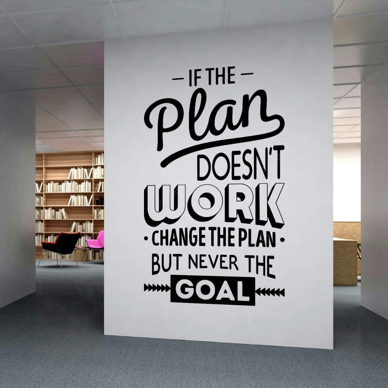 Spoil Your Wall Quotes for Office, Decals for Living Room, Home Decor, Waterproof Stickers Plain Sticker