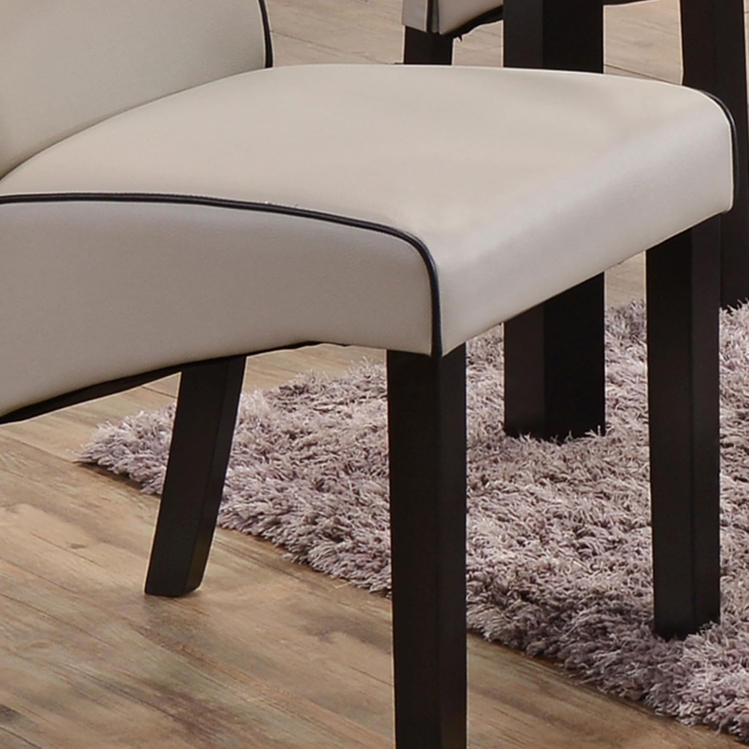 Kings Brand Furniture Upholstered Parson Chair (Set of 2), Gray