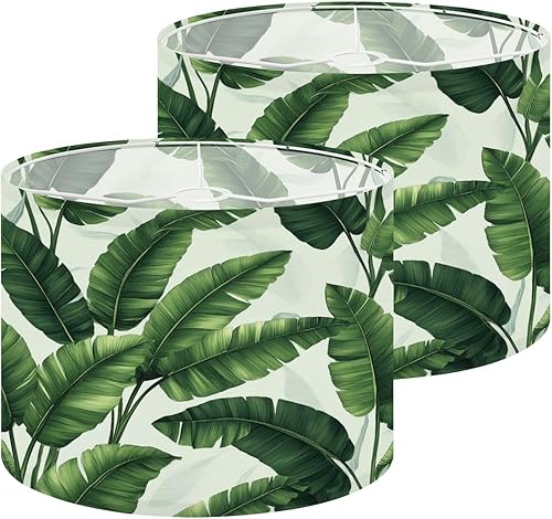 Miniatura 22 de Farmhouse Lampshades Lamp Shades 11"x11"x9" Mid Century Fifties Modern Retro Luxurious Stars Circles Geometric Light Shade for Table Lamps Floor