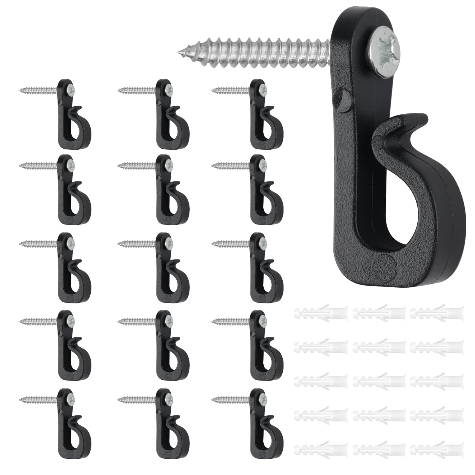 Screw-in Hooks, Q-Hanger Screw Hooks
