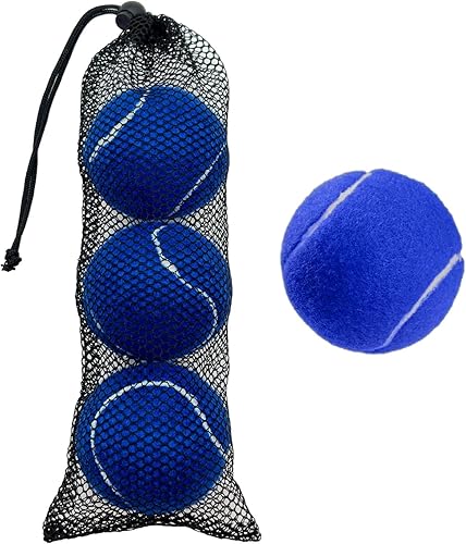 Pelota de tenis, paquete de 36 pelotas de tenis para perros, pelotas de tenis de práctica vienen con bolsa de pelotas, buenas para entrenar, jugar,