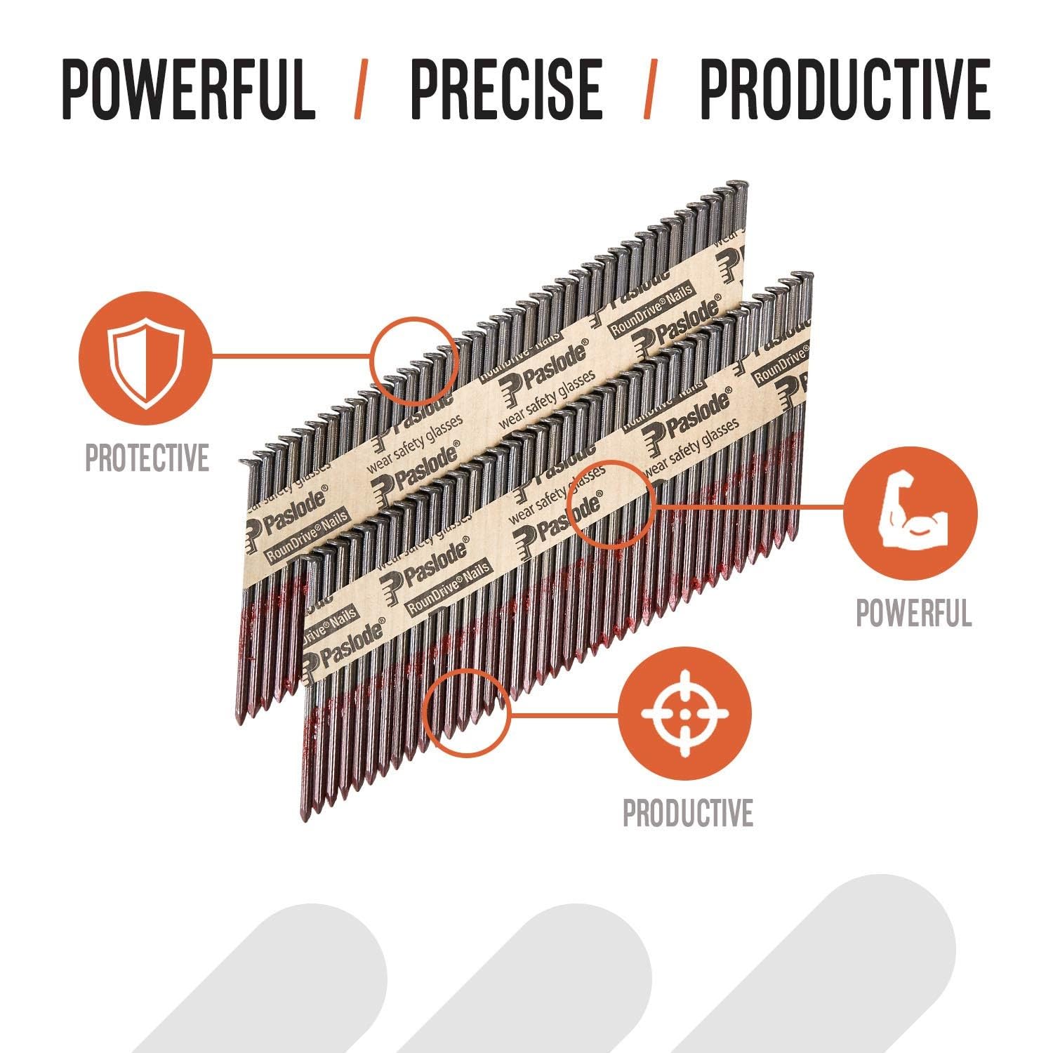 Paslode Brite Framing Nails - 3" x .131" -2