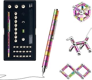 Magnetic Fidget Pen, Fidget Pen Decompression Magnetic Fidget Toy Pen for ADHD Autism Fidget Pen, Fidget Pens for Adults and Teens