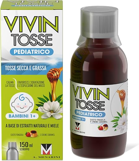 Vivin Tosse Pediatrico - Sciroppo Per Tosse Secca E Grassa A Base...