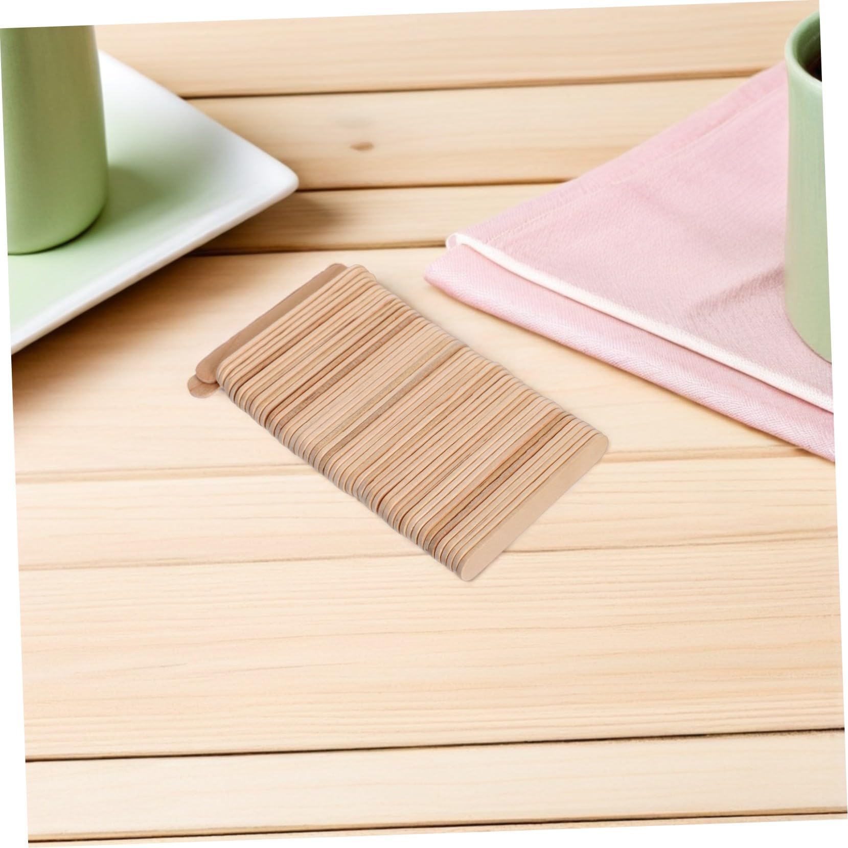 1000 Palitos De Helado Para Manualidades Palitos De Helado Encerados Pequeños Para Manualidades De Madera Para De Pequeños