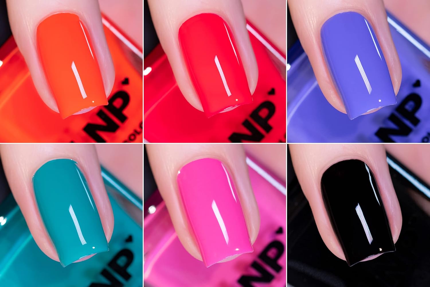 ILNP Arcade - Neon Summer Nail Polish Collection, Studio Color High Performance Color Coat