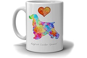 Personalized English Cocker Spaniel Dog Breed Mug