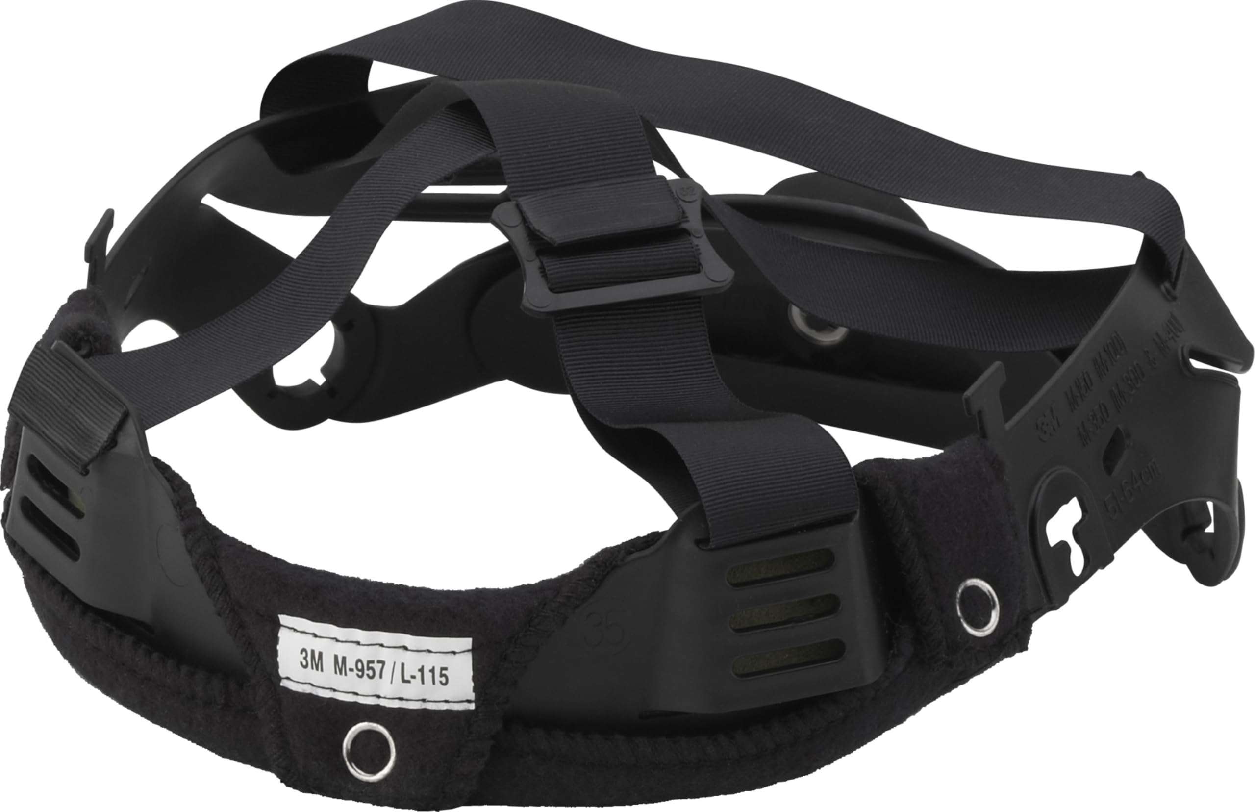 3M Versaflo Head Suspension, M-150, Black