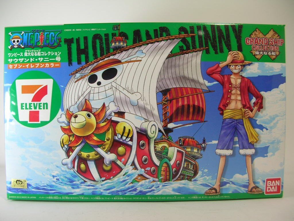 Amazon ワンピース サウザンド サニー号 セブンイレブンカラー グランドシップコレクション プラモ セブンイレブン限定 フィギュア ドール 通販