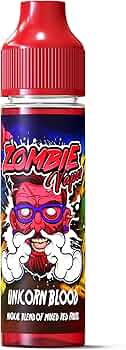 Unicorn Blood 0mg vape juice 50ml 50/50 ecig liquid | Magical Mixed Red  Fruits | Shortfill E Liquid | Nicotine Free | Space to add Nic Shot or Nic  Salt | No Nicotine ELIQUID | Zombie Vapes Est 2016: Amazon.co.uk:  Electronics & Photo
