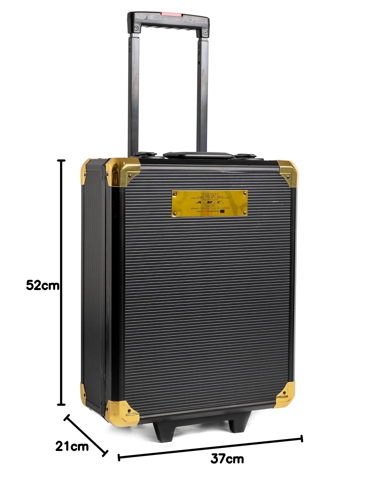 Trolley Porta Attrezzi 849 Pezzi in Acciaio Cromo Vanadio | Valigia Portautensili Professionale con 3 Cassetti, Carrello da Lavoro per Casa, Garage e Officina
