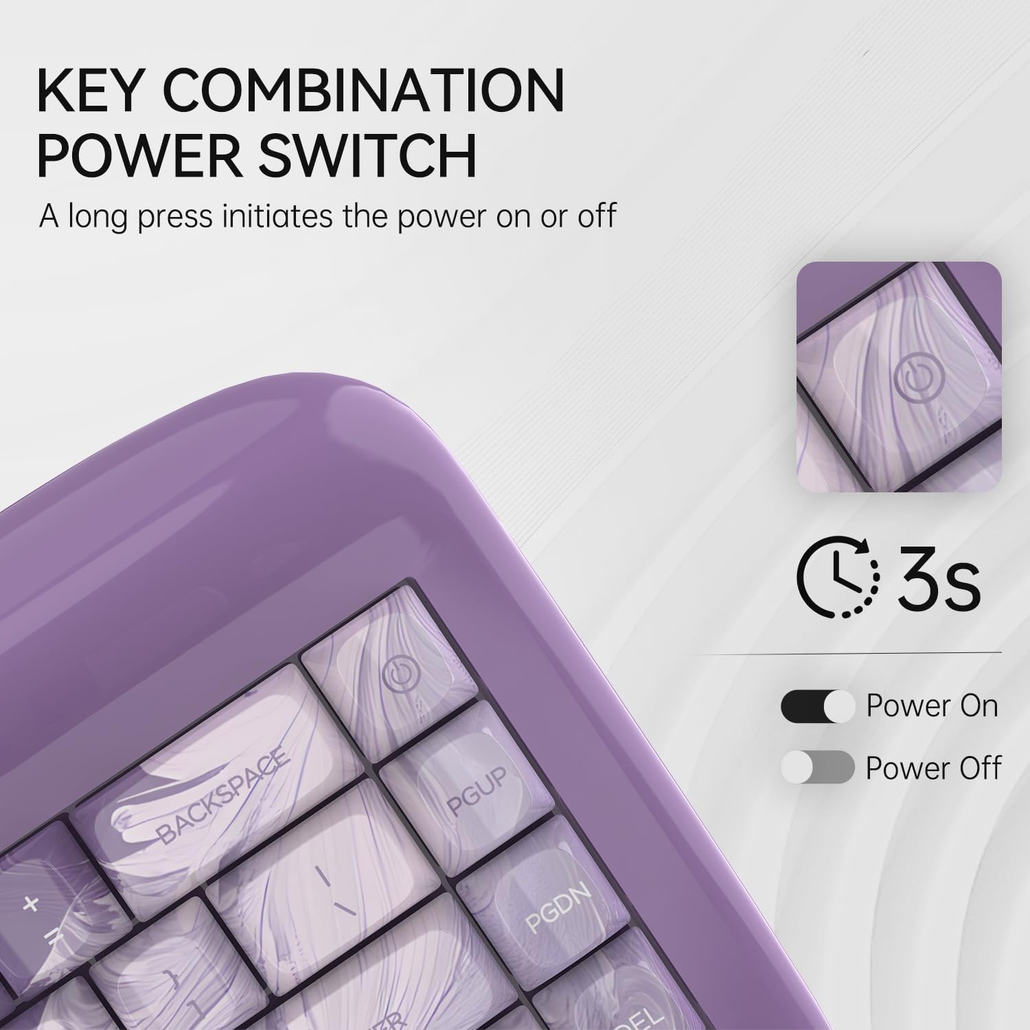 CoolKiller VIVID67 power switch key combination