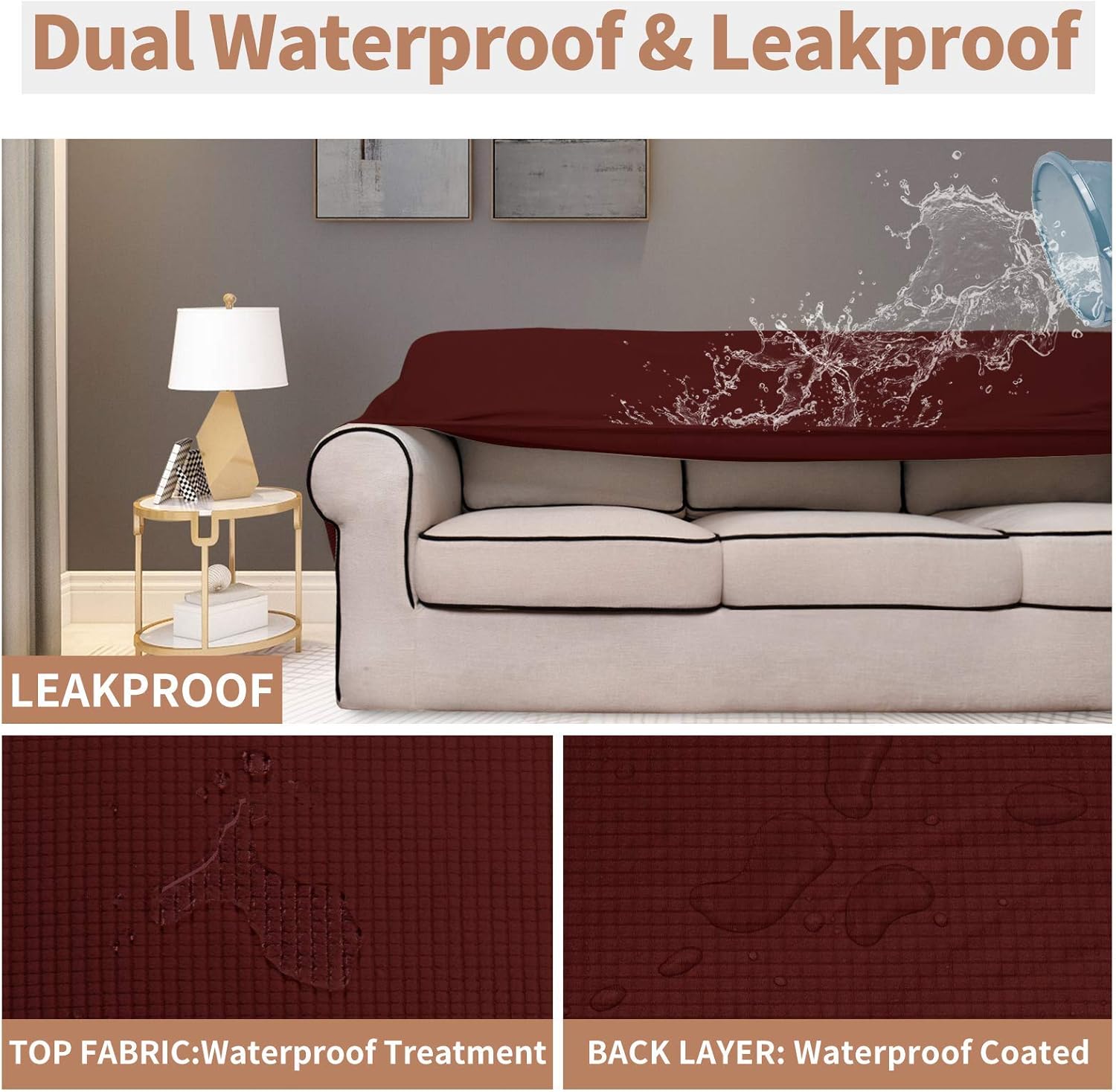 Easy-Going Chair slipcover Bundles Loveseat slipcover