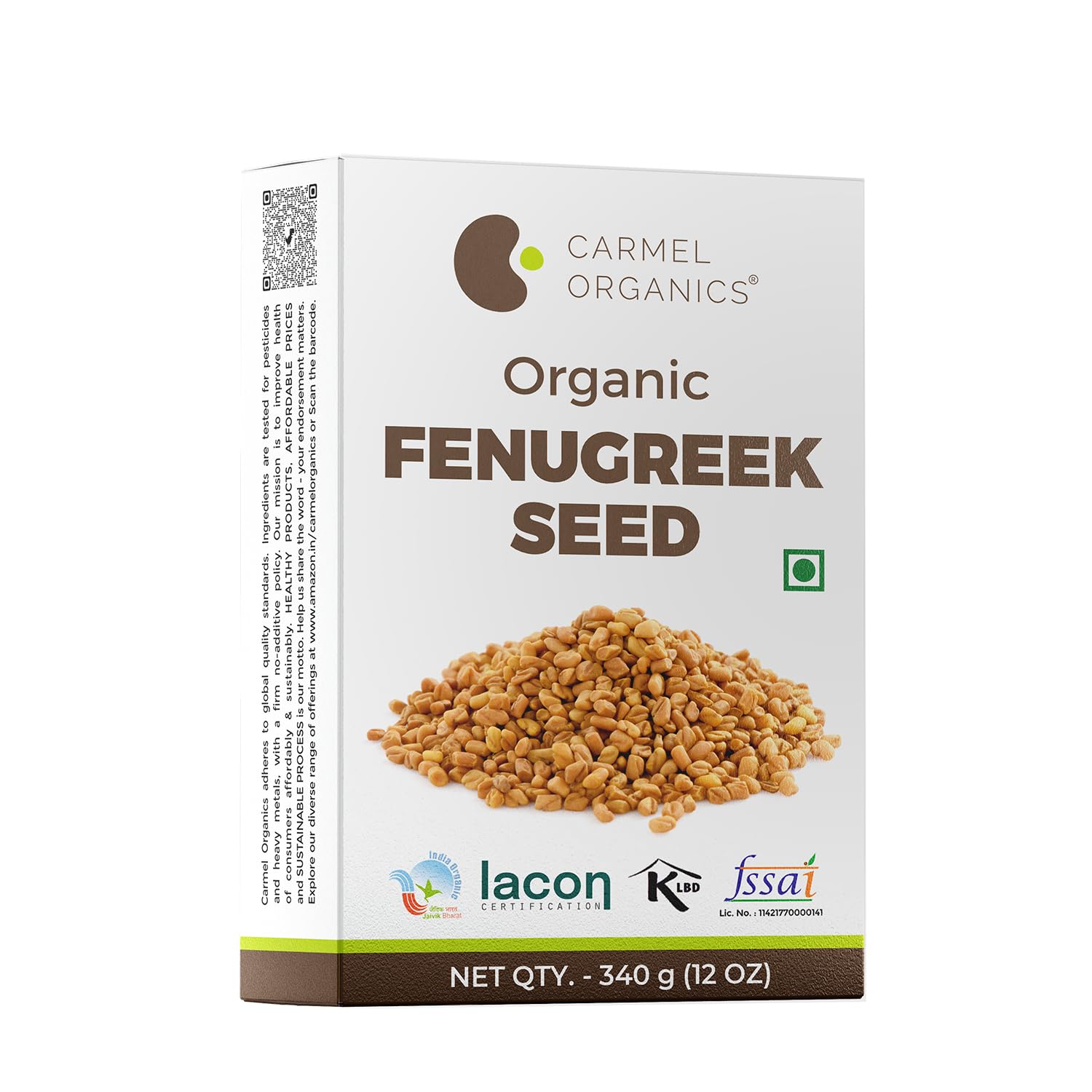 Whole, 340 g (Pack of 1)
