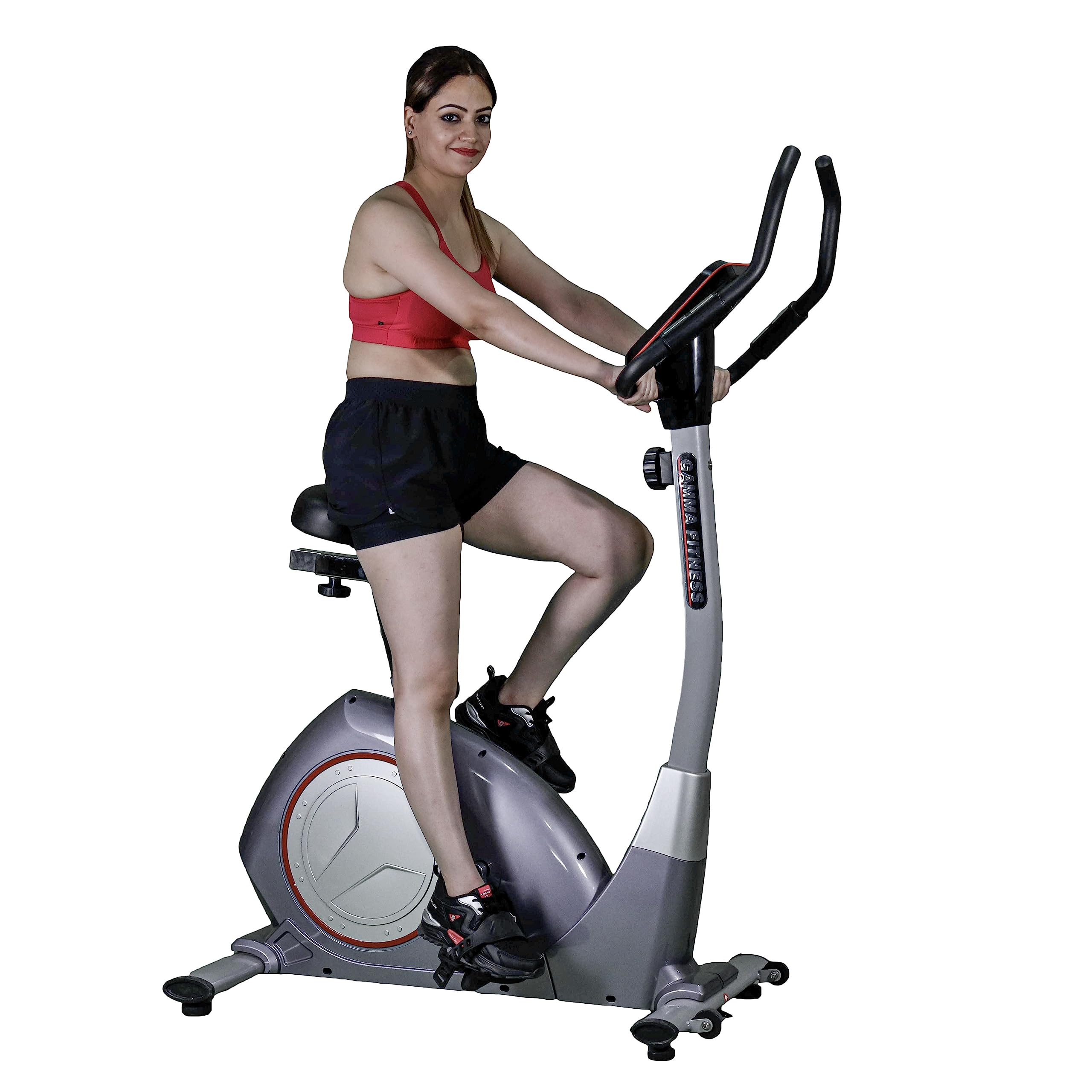 GAMMA FITNESS Upright Bike UB-770| For Home Gym & Commercial Gym| Magnetic Resistance| Bike For Cardio Workouts|-image-37