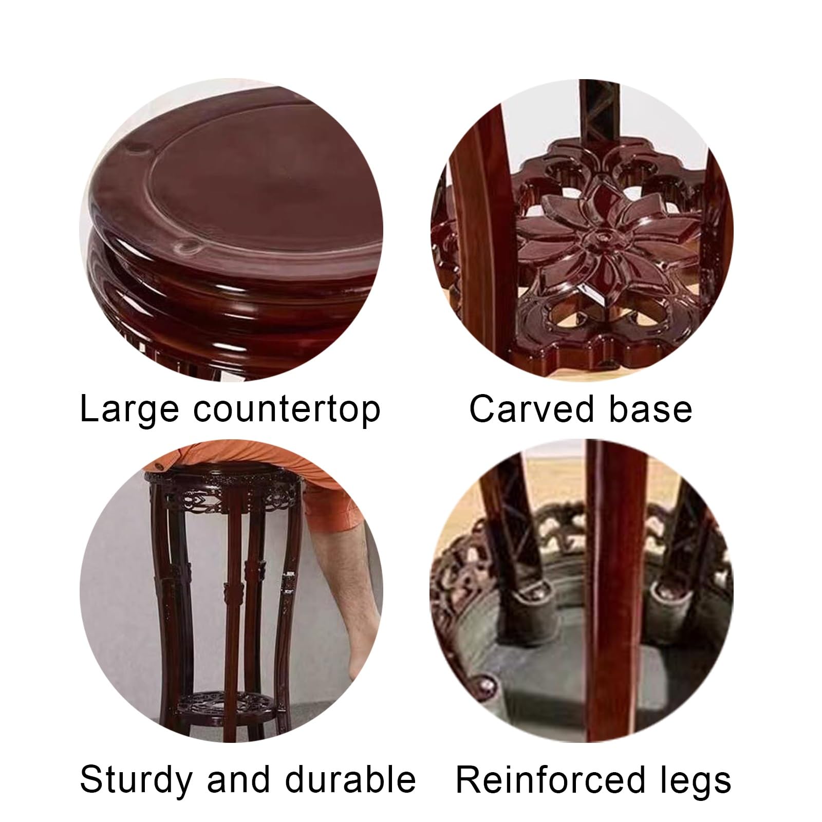 Narożna półka na rośliny – nowoczesny stojak na rośliny do użytku wewnątrz i na zewnątrz, idealny na patio, do ogrodu i salonu, idealny do eksponowania roślin