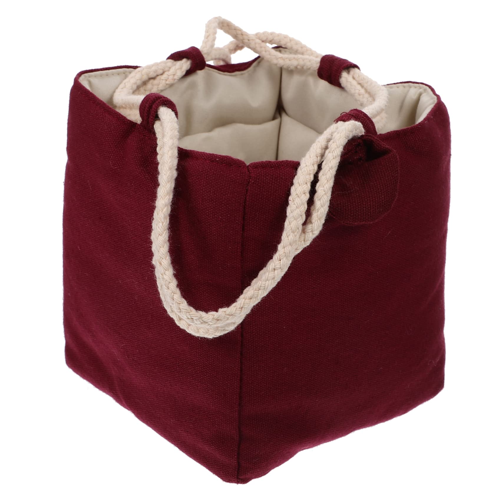 MAGICLULU 5pièces Pochette De Rangement Décorative Pour Thé De Transport Pour Accessoires De Thé Pochette à Tasse à Tirer De Rangement Pratique Pour Maison Voyages