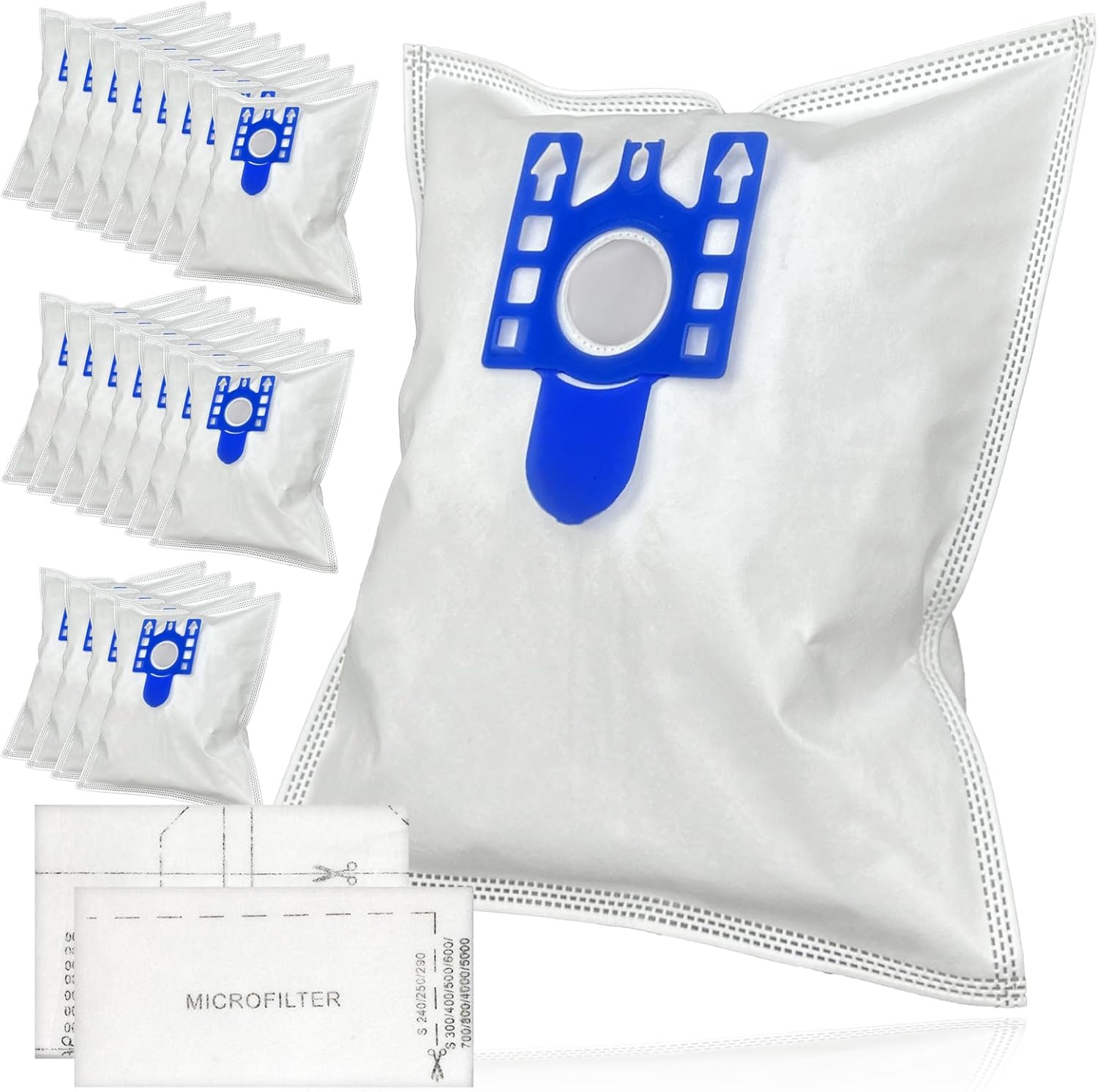 SPARES2GO Ultra Strong Bags for Miele GN TT5000, S5210, S5211, S5261