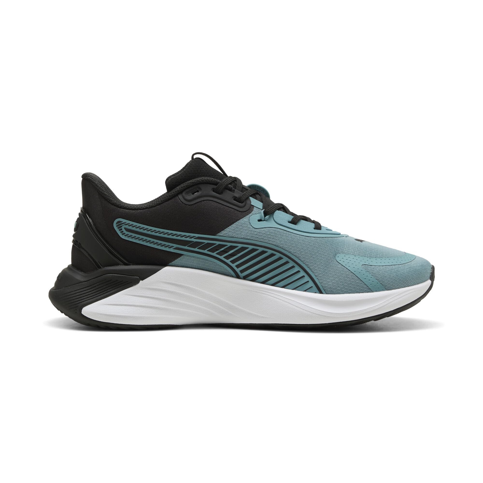 PUMA Unisex PWR Hybrid TR Cross Trainer, Morze Bałtyckie, niebieski - LUX Lime Black, 40 EU, Morze Bałtyckie Niebieski Lux Limonka PUMA Czarny, 41 EU