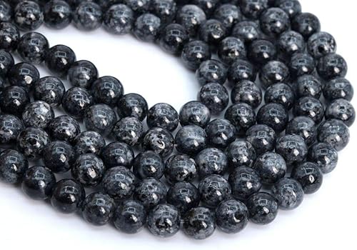 Miniatura 2 de Perfect Beeds Store - Cuentas de jade negro natural de grado AAA, cuentas sueltas de 14.5 pulgadas, cuentas, fabricación de joyas, manualidades,