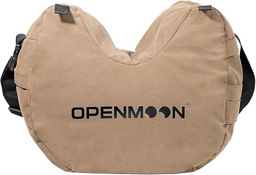Miniatura 2 de OPENMOON Soporte para cámara Saddlebags Material resistente a salpicaduras Lona (marrón, L)
